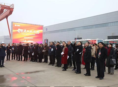 池州市人大代表、政協(xié)委員考察團到長智公司調(diào)研